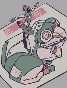 mechanical frog